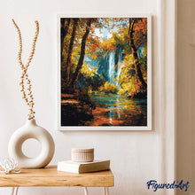 Laden Sie das Bild in den Galerie-Viewer, Herbstwasserfall