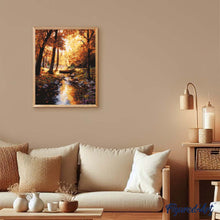 Laden Sie das Bild in den Galerie-Viewer, Goldener Herbstbach