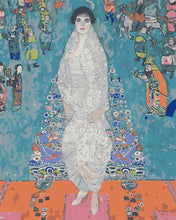Laden Sie das Bild in den Galerie-Viewer, Malen nach Zahlen Figured'Art – Bildnis Elisabeth Lederer - Klimt