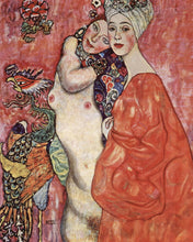Laden Sie das Bild in den Galerie-Viewer, Malen nach Zahlen Figured'Art – Die Freundinnen - Klimt