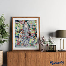 Laden Sie das Bild in den Galerie-Viewer, Porträt von Friederike Maria Beer - Klimt