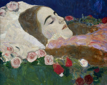 Laden Sie das Bild in den Galerie-Viewer, Malen nach Zahlen Figured'Art – Ria Munk auf dem Sterbebett - Klimt