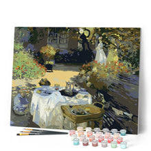 Laden Sie das Bild in den Galerie-Viewer, Das Frühstück im Garten - Monet