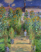 Laden Sie das Bild in den Galerie-Viewer, Malen nach Zahlen Figured'Art – Der Garten des Künstlers in Vétheuil - Monet