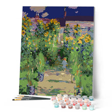 Laden Sie das Bild in den Galerie-Viewer, Der Garten des Künstlers in Vétheuil - Monet