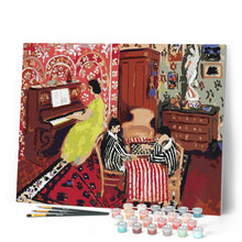 Laden Sie das Bild in den Galerie-Viewer, Der Pianist und die Dame-Spieler - Matisse