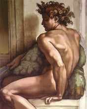 Laden Sie das Bild in den Galerie-Viewer, Malen nach Zahlen Figured'Art – Die Ignudi - Michelangelo