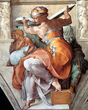 Laden Sie das Bild in den Galerie-Viewer, Malen nach Zahlen Figured'Art – Die Libysche Sibylle - Michelangelo