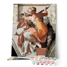Laden Sie das Bild in den Galerie-Viewer, Die Libysche Sibylle - Michelangelo