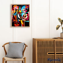 Laden Sie das Bild in den Galerie-Viewer, Kühner Abstrakter Jazz-Sänger