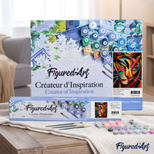 Laden Sie das Bild in den Galerie-Viewer, Kühner Abstrakter Tiger 2