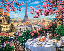 Laden Sie das Bild in den Galerie-Viewer, Malen nach Zahlen Figured'Art – Frühlingsmorgen in Paris
