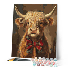 Laden Sie das Bild in den Galerie-Viewer, Highland Cow Gentleman