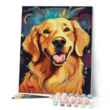 Laden Sie das Bild in den Galerie-Viewer, Golden Retriever im Sonnenschein