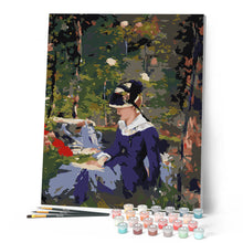Laden Sie das Bild in den Galerie-Viewer, Junge Frau im Garten - Manet