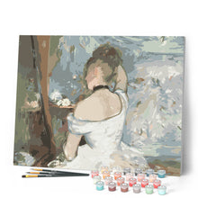 Laden Sie das Bild in den Galerie-Viewer, Frau bei der Toilette - Morisot