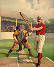 Laden Sie das Bild in den Galerie-Viewer, Malen nach Zahlen Figured'Art – Retro-Baseballspieler
