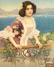 Laden Sie das Bild in den Galerie-Viewer, Malen nach Zahlen Figured'Art – Lago di Como - Gabriele Chiattone