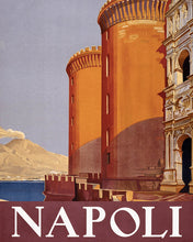 Laden Sie das Bild in den Galerie-Viewer, Malen nach Zahlen Figured'Art – Neapel Vintage-Poster