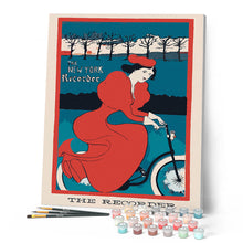 Laden Sie das Bild in den Galerie-Viewer, Vintage-Fahrrad-Poster