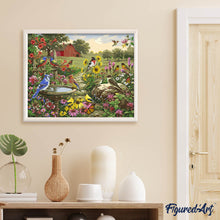 Laden Sie das Bild in den Galerie-Viewer, Garten der Singvögel