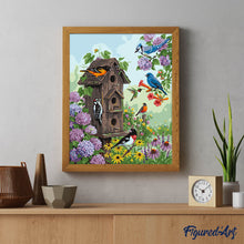 Laden Sie das Bild in den Galerie-Viewer, Vogelhaus-Garten