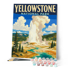 Laden Sie das Bild in den Galerie-Viewer, Yellowstone-Nationalpark, Old Faithful - Wyoming