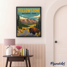 Laden Sie das Bild in den Galerie-Viewer, Yellowstone-Nationalpark, Lamar Valley - Wyoming