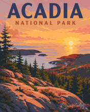 Laden Sie das Bild in den Galerie-Viewer, Malen nach Zahlen Figured'Art – Acadia-Nationalpark, Maine