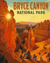 Laden Sie das Bild in den Galerie-Viewer, Malen nach Zahlen Figured'Art – Bryce-Canyon-Nationalpark, Utah