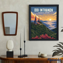 Laden Sie das Bild in den Galerie-Viewer, Reiseposter Doi Inthanon