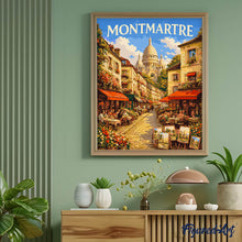 Laden Sie das Bild in den Galerie-Viewer, Reiseposter Montmartre