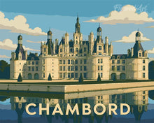 Laden Sie das Bild in den Galerie-Viewer, Malen nach Zahlen Figured'Art – Schloss Chambord