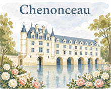 Laden Sie das Bild in den Galerie-Viewer, Malen nach Zahlen Figured'Art – Schloss Chenonceau