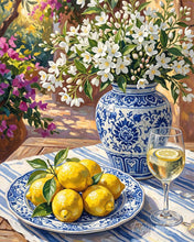 Laden Sie das Bild in den Galerie-Viewer, Malen nach Zahlen Figured'Art – Amalfi-Tisch