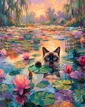 Laden Sie das Bild in den Galerie-Viewer, Malen nach Zahlen Figured'Art – Lilienkatze