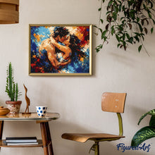 Laden Sie das Bild in den Galerie-Viewer, Kuss des Farbensturms