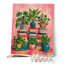 Laden Sie das Bild in den Galerie-Viewer, Botanisches Bücherregal