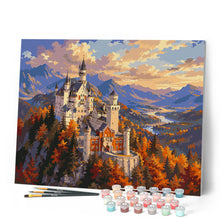 Laden Sie das Bild in den Galerie-Viewer, Schloss Neuschwanstein im Herbst