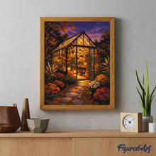 Laden Sie das Bild in den Galerie-Viewer, Leuchtendes Herbstgewächshaus