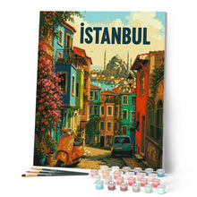 Laden Sie das Bild in den Galerie-Viewer, Reiseplakat Istanbul