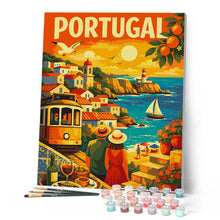 Laden Sie das Bild in den Galerie-Viewer, Reiseplakat Portugal