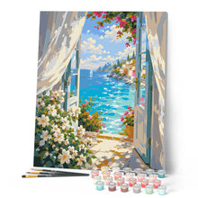Laden Sie das Bild in den Galerie-Viewer, Mediterrane Aussicht