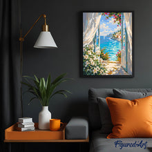 Laden Sie das Bild in den Galerie-Viewer, Mediterrane Aussicht