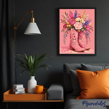 Laden Sie das Bild in den Galerie-Viewer, Cowgirl-Stiefel-Bouquet