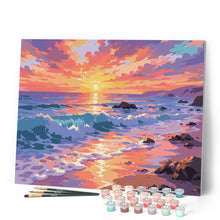 Laden Sie das Bild in den Galerie-Viewer, Goldene Stunde am Meer