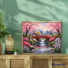 Laden Sie das Bild in den Galerie-Viewer, Brücke im japanischen Garten