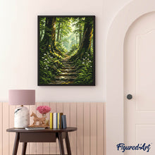 Laden Sie das Bild in den Galerie-Viewer, Sonniger Waldpfad