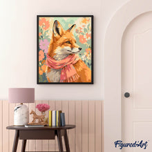 Laden Sie das Bild in den Galerie-Viewer, Fuchs im Blütenmeer
