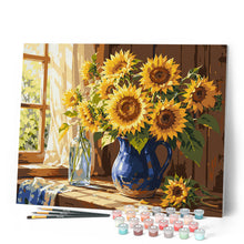 Laden Sie das Bild in den Galerie-Viewer, Goldener Sonnenblumenstrauß